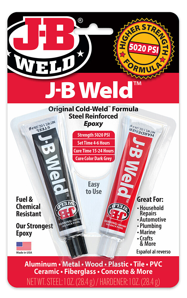 JB WELD ORIGINAL COLD WELD EPOXY GLUE 28.4G 2PC